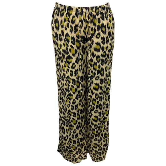 SPRWMN GREEN LEOPARD KAUAI PANT - Picture 1 of 4
